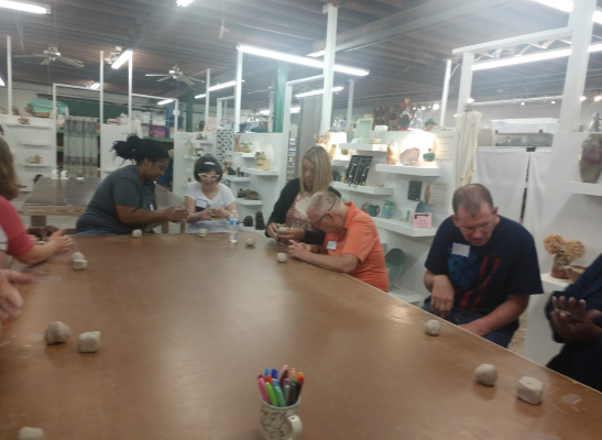 bluewest opportunities, pottery class
