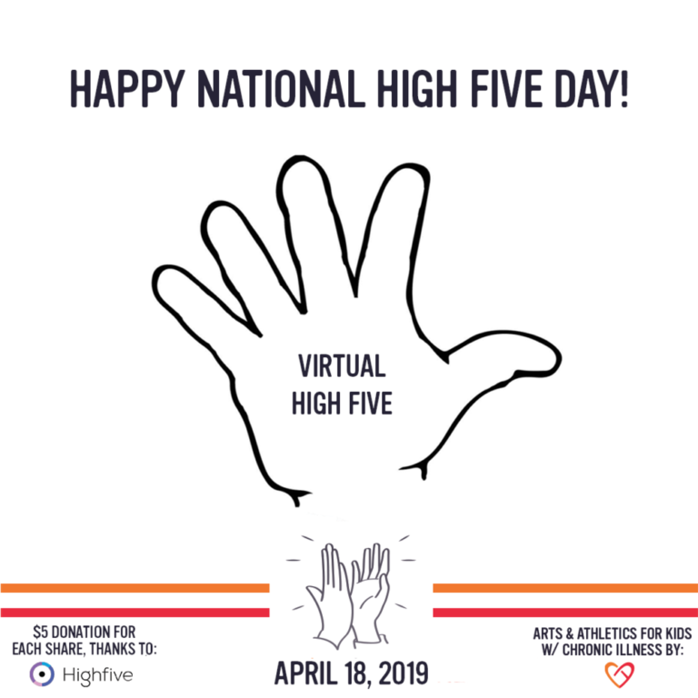 national high five day, volunteer