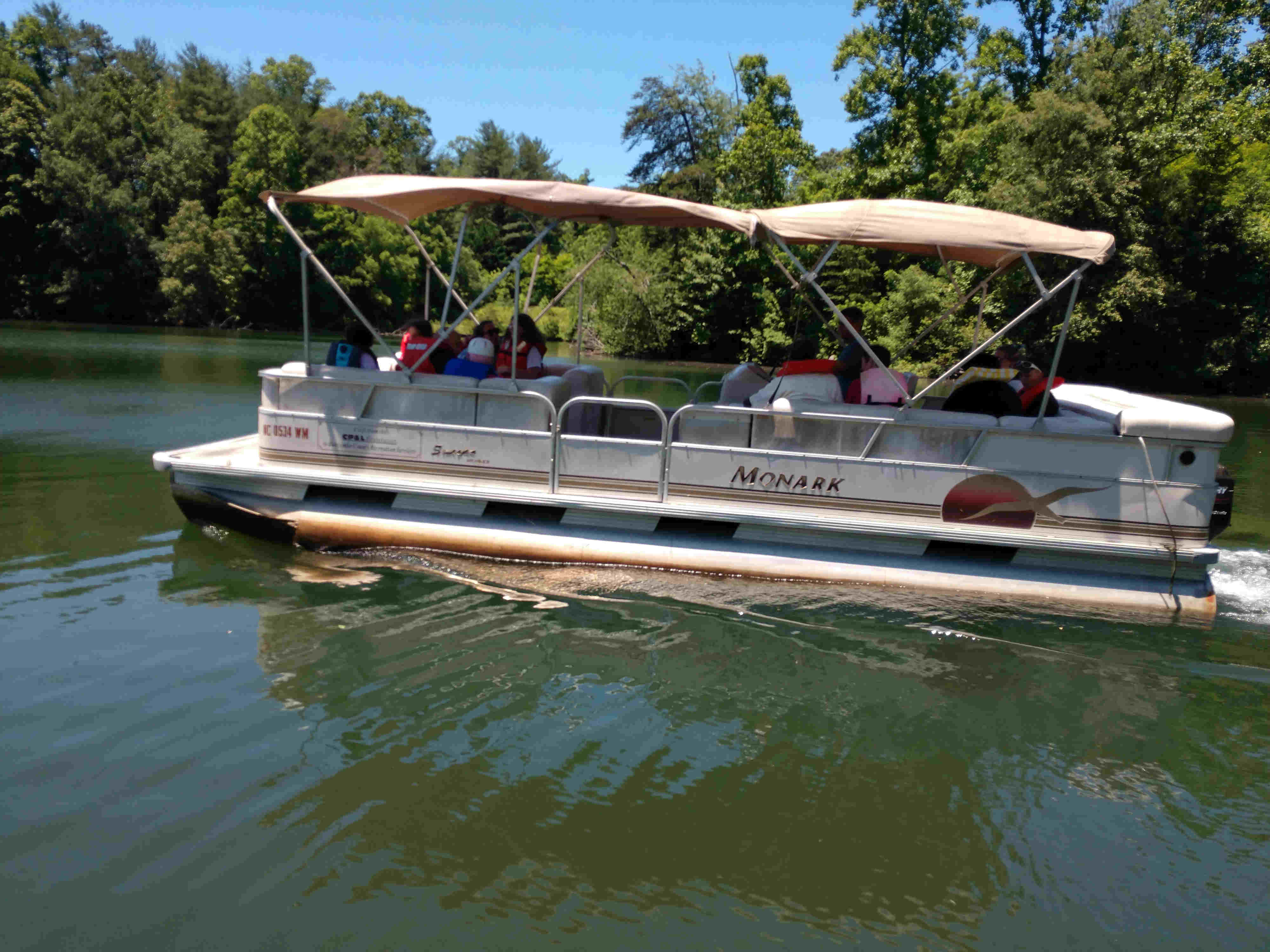 Pontoon Boat Rides - Blue West Opportunities